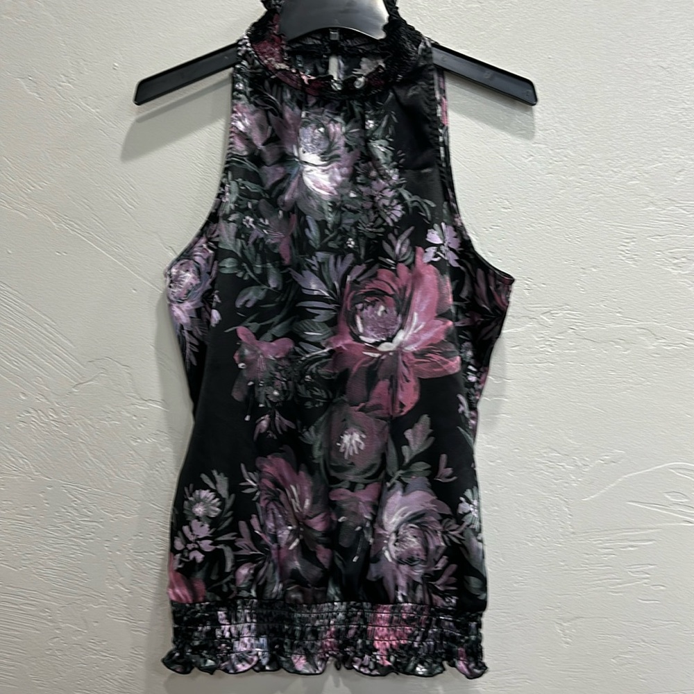 EUC MAURICES SLEEVELESS TUNIC TOP SIZE M